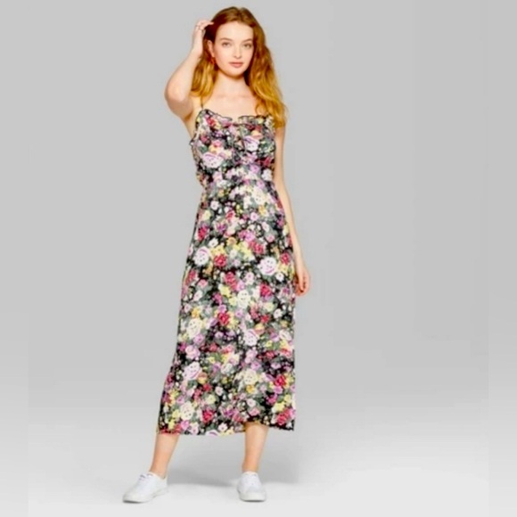 Wild fable floral maxi dress size med NWT - Picture 1 of 10